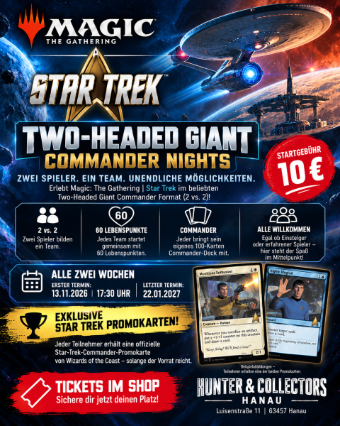 Magic: The Gathering | Star Trek – Two-Headed Giant Commander Nights